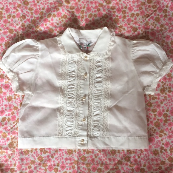 Hickory Dickory Other - PoshMini Silky White Lace Blouse Hickory Dickory Other - PoshMini Silky White Lace Blouse